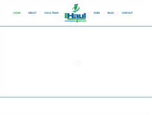 Tablet Screenshot of ihaul.ca